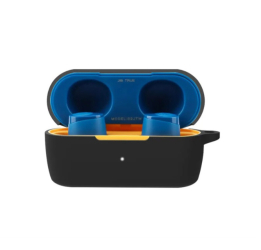 Husa din silicon marca THD pentru protectia castilor Skullcandy JIB True culoarea negru 
