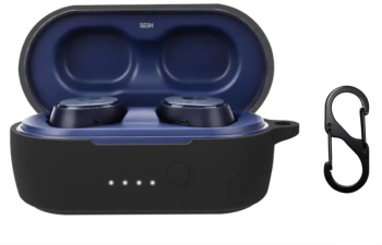 Husa din silicon marca THD pentru protectia castilor Skullcandy Push SESH EVO culoarea negru 