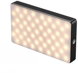 Lampa video pentru vlogging Apexel LED RGB luminozite reglabila 2500-9000K 1150 lux 6W trepied inclus 