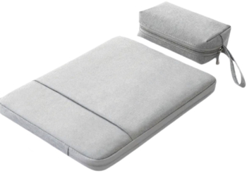 Mapa marca THD protectie si transport laptop Apple Macbook Pro M2 13.3 inch si Apple Macbook Pro M2 14.2 inch culoarea gri 