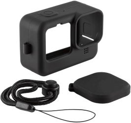 Protectie din silicon marca Surewo pentru camera sport GoPro Hero 12 neagra 