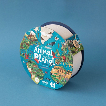 Puzzle Planeta animalelor Londji