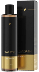 Sampon reparator si hranitor pentru par deteriorat Nanoil Micellar Shampoo Keratin 300 ml 