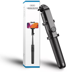 Selfie Stick 3 in 1 Apexel APL-D10 telecomanda Bluetooth lungime 1.5 metri
