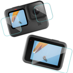Set 3 sticle protectie display-uri marca Surewo pentru camera GoPro Hero 12 
