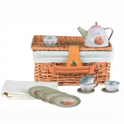 Set de ceai in cos picnic Padurea Egmont Toys 