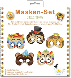 Set masti petrecere Personaje de la circ Fridolin 