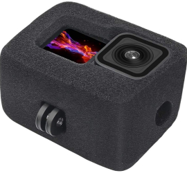 Sistem de reducere a zgomotului cauzat de vant si viteza marca Surewo pentru camera GoPro Hero 12 