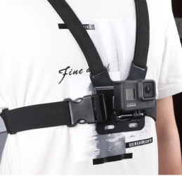 Sistem marca Surewo pentru montarea pe piept a camerelor video sport GoPro Hero 13 12 11 10 9 8 7 6 DJI Osmo Xiaomi Akaso 