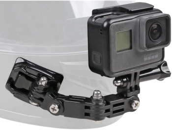 Sistem prindere camera GoPro Hero 11 la casca motocicleta marca Surewo culoarea negru 