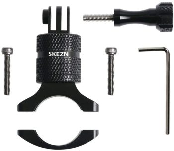Suport rotativ Surewo montare ghidon bicicleta pentru camere de actiune GoPro Hero 12 Osmo Action 4 Insta 360 X3 