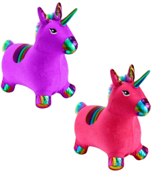 Unicorn din cauciuc gonflabil plusat 