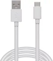 Cablu de date - USB Type-C - alb - 1 m