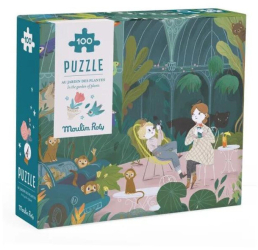 Puzzle Intre plante Moulin Roty 