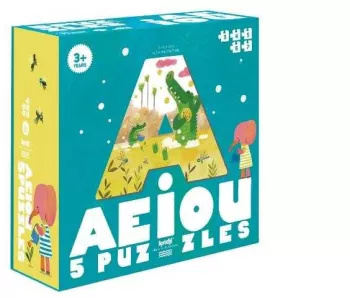 Puzzle progresiv vocale AEIOU Londji 
