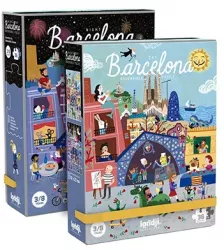 Puzzle reversibil Zi si noapte in Barcelona Londji 