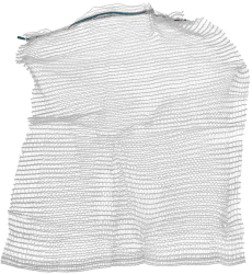 Set saci pentru depozitare cu cordon 30 x 50 cm capacitate 5 kg 100 bucati portocaliu Geko G71980B 