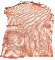 Sac pentru depozitare cu cordon 30 x 50 cm capacitate 5 kg portocaliu Geko G71980B 
