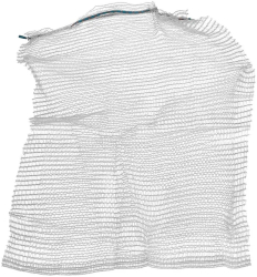Set saci pentru depozitare cu cordon 50 x 80 cm capacitate 30 kg alb 100 bucati Geko G71982A 