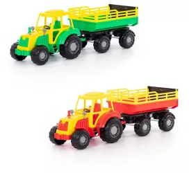 Tractor cu remorca - Altay 57x17x18 cm Polesie 