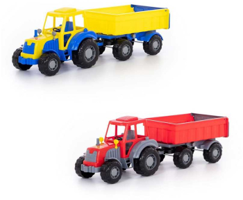 Tractor cu remorca - Altay 59x17x18cm Polesie 