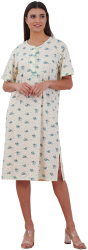 Camasa de noapte 2096 100 bumbac Bella Secret-L INTL 