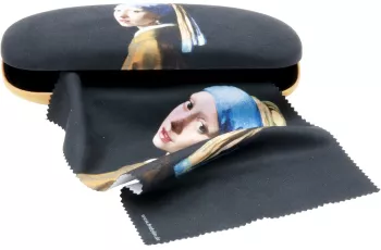 Etui cu textil si protectie ochelari Jan Vermeer Fata cu cercel de perla Fridolin 