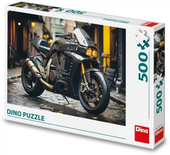 Puzzle 500 piese Motocicleta - DINO TOYS 