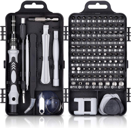 Set surubelnite de precizie 98 piese magnetic ergonomic multicolor CRV 55-60 HRC 