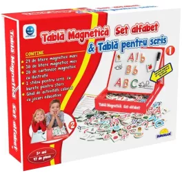 Smile Games - Joc educativ alfabetul pe tableta magnetica 
