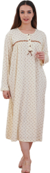 Camasa de noapte 2099 100 bumbac Bella Secret-3XL INTL 