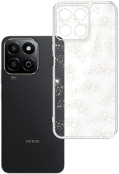 Husa pentru Honor 200 Smart /X7c - Techsuit SparkleSkin Series - Clear 