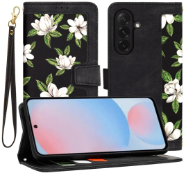 Husa pentru Samsung Galaxy A56 5G - Techsuit FlipCraft - Flowers of the Dawn 