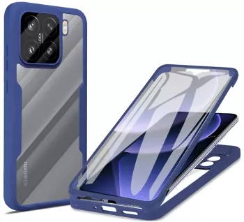 Husa pentru Xiaomi 15 + Folie - Techsuit ColorVerse 360 Series - Blue 