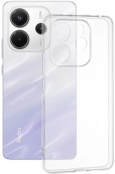 Husa pentru Xiaomi Redmi Note 14 4G - Techsuit Clear Silicone - Transparent 