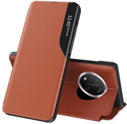 Husa pentru Honor Magic7 Lite / X9c - Techsuit eFold Series - Orange 
