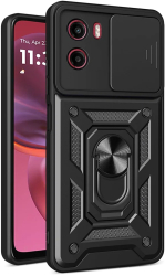 Husa pentru Motorola Moto G05 / E15 - Techsuit CamShield Series - Black 