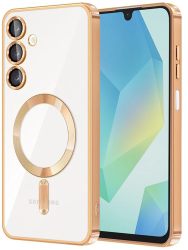 Husa pentru Samsung Galaxy A16 4G / A16 5G - Techsuit Luxury Crystal MagSafe - Gold 