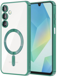 Husa pentru Samsung Galaxy A16 4G / A16 5G - Techsuit Luxury Crystal MagSafe - Light Green 