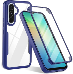 Husa pentru Samsung Galaxy A26 5G + Folie - Techsuit ColorVerse 360 Series - Blue 
