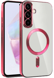 Husa pentru Samsung Galaxy A36 5G - Techsuit Luxury Crystal MagSafe - Red 