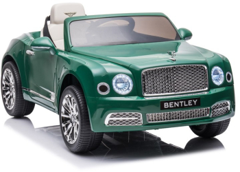 Masina electrica de jucarie bentley mulsanne 2-35w mp3 ma-im 30 kg telecomanda roti eva verde 