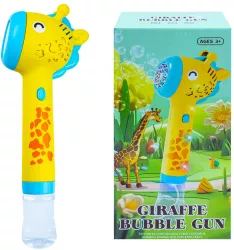 Pistol baloane de sapun Girafa cu baterii 