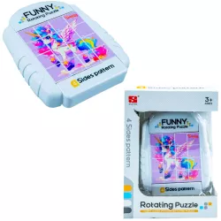 Puzzle educativ cu 4 fete Unicorn 