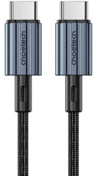 Cablu alimentare USB-C la TypeC 60w 1.2m CHOETECH 