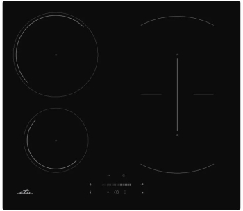 Plita cu inductie incorporabila ETA 579290000 4 zone de gatit 1 zona flexi 7.4Kw Touch control 60cm negru 