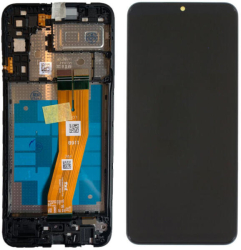 Display Samsung Galaxy A04e A042 cu Rama Compatibil Negru 