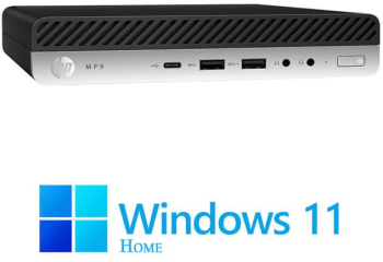 Mini PC HP MP9 G4 Retail System Hexa Core i5-8500T 16GB DDR4 SSD Win 11 Home 