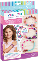 Set creativ de bratari cu pandantiv 95 piese multicolor Make it Real 1202