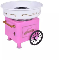Aparat de facut vata de zahar SIKS® pe bat roz